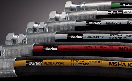 Configure your GlobalCore hose assembly online at parker.com